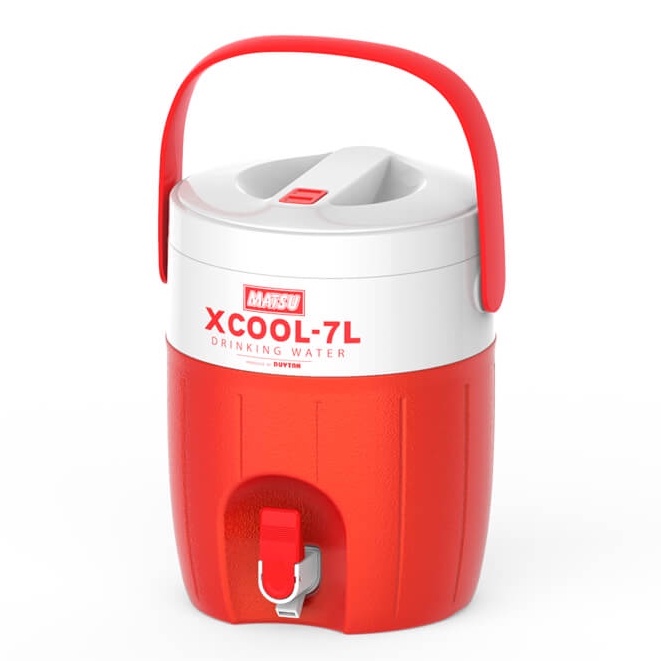 BÌNH ĐÁ GIỮ NHIỆT CÓ VÒI MATSU XCOOL DUY TÂN 7 lít