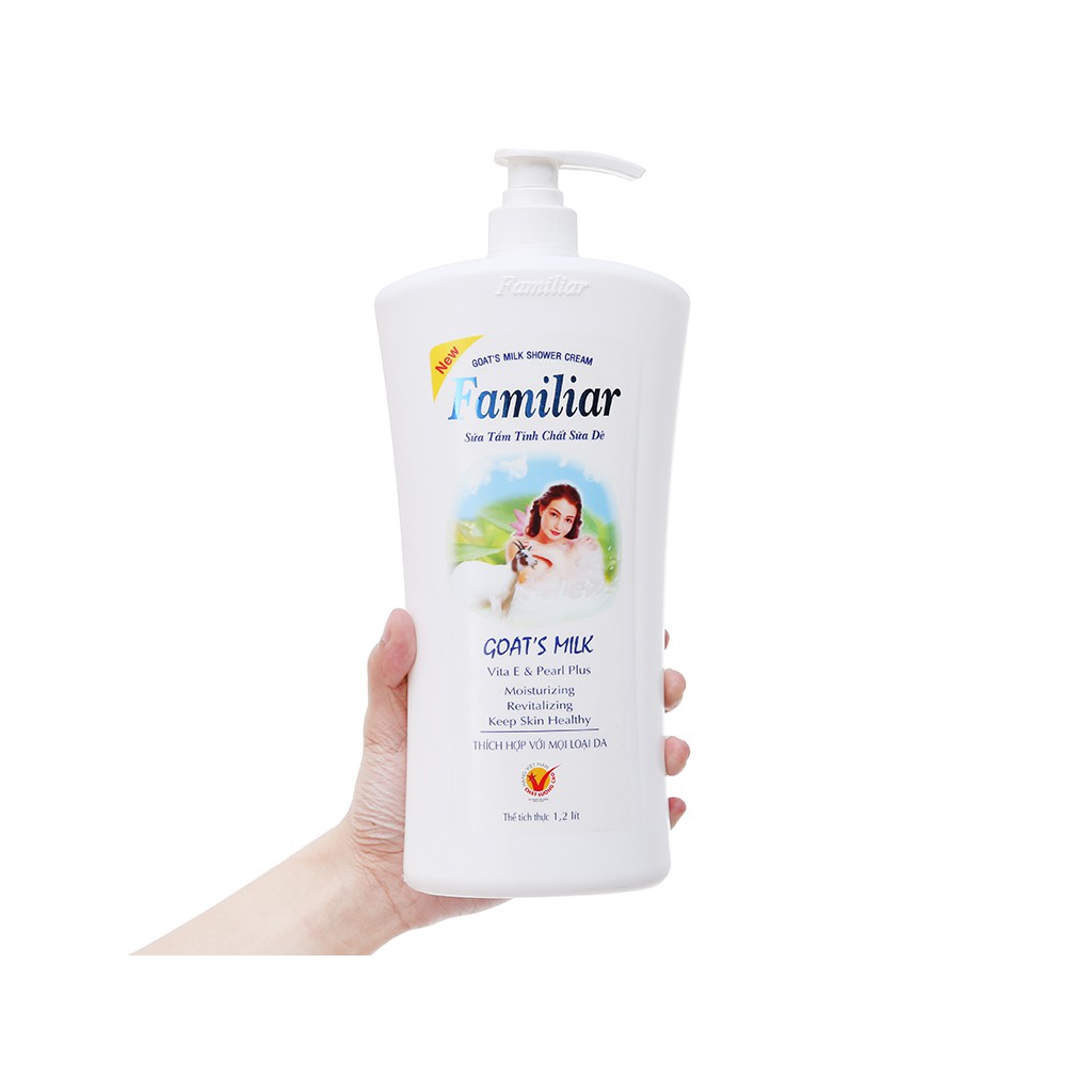Sữa tắm FAMILIAR tinh chất sữa dê