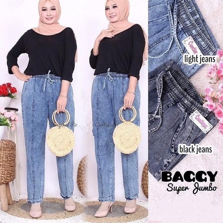 Mới Nhất Quần Baggyjeans 3.3 Jumbo Size Lớn Cho Nữ / Bộ Sưu Tập Jumbo MBC ♥