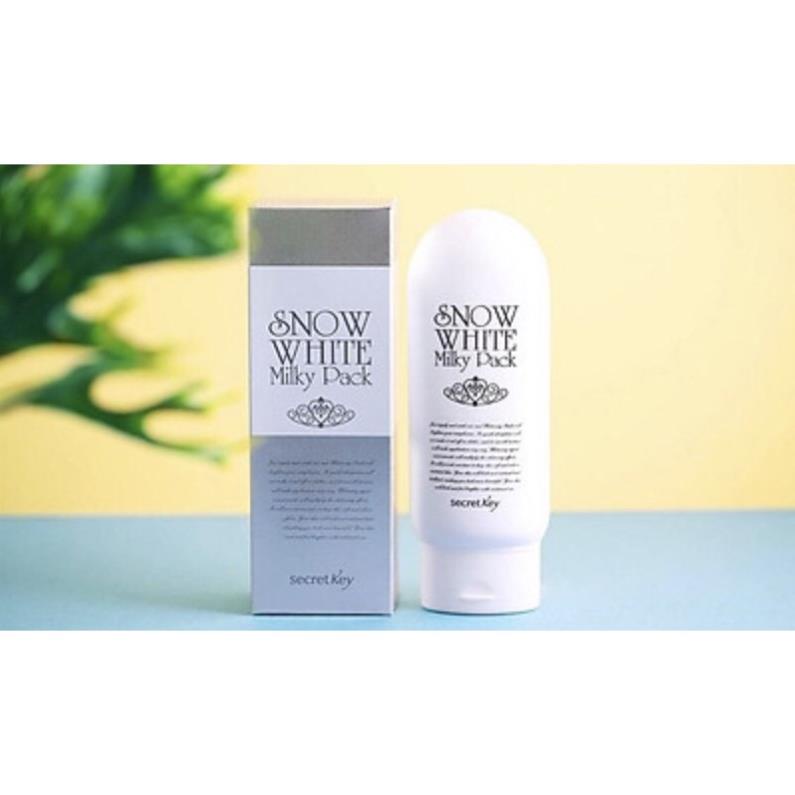 Kem dưỡng trắng mặt và toàn thân Secret Key Snow White Milky Pack