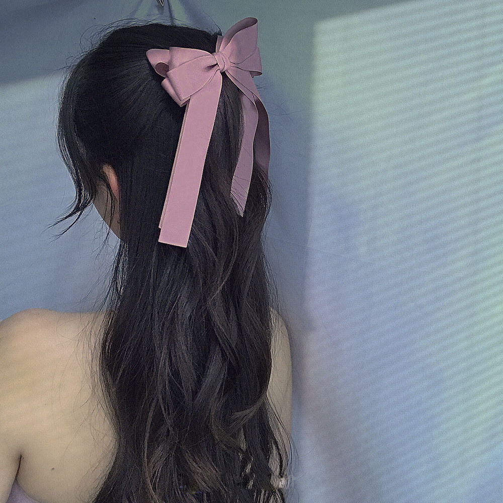 Kẹp tóc tua rua phong cách Lolita dễ thương