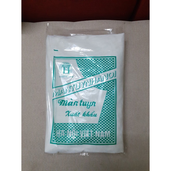 Giá sỉ - Màn Tuyn Trắng không cửa giá rẻ chiều cao 1m7, Kích thước Dài x Rộng 1m2*1m9 / 1m6*2m / 1m8*2m