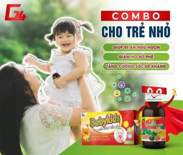 BABYKIDS ĂN NGỦ NGON YẾN SÀO (Siro Ăn Ngon)