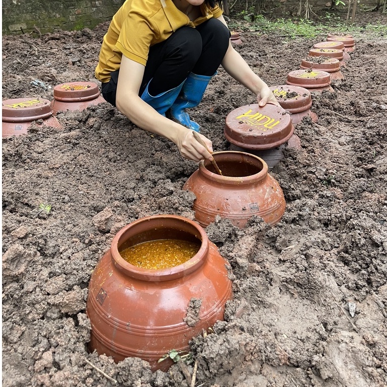 (Loại đậm đặc) Cốt gừng nghệ hạt gấc hạ thổ 100 ngày -  đánh tan mỡ bụng, thâm rạn, trắng da, giúp ấm cho bà bầu