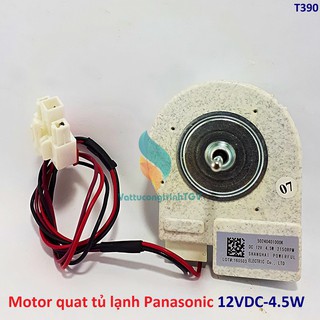 Motor quạt đúc 12V-4.5w, 3 dây cho tủ lạnh Panasonic