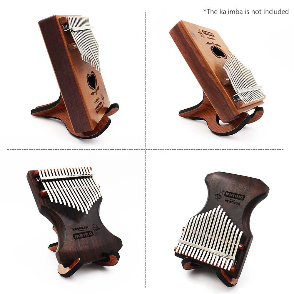 Giá đỡ đàn Kalimba 10/17 phím chất liệu gỗ kích thước nhỏ gọn