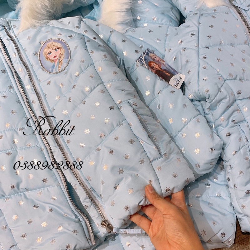 Áo khoác xanh Elsa