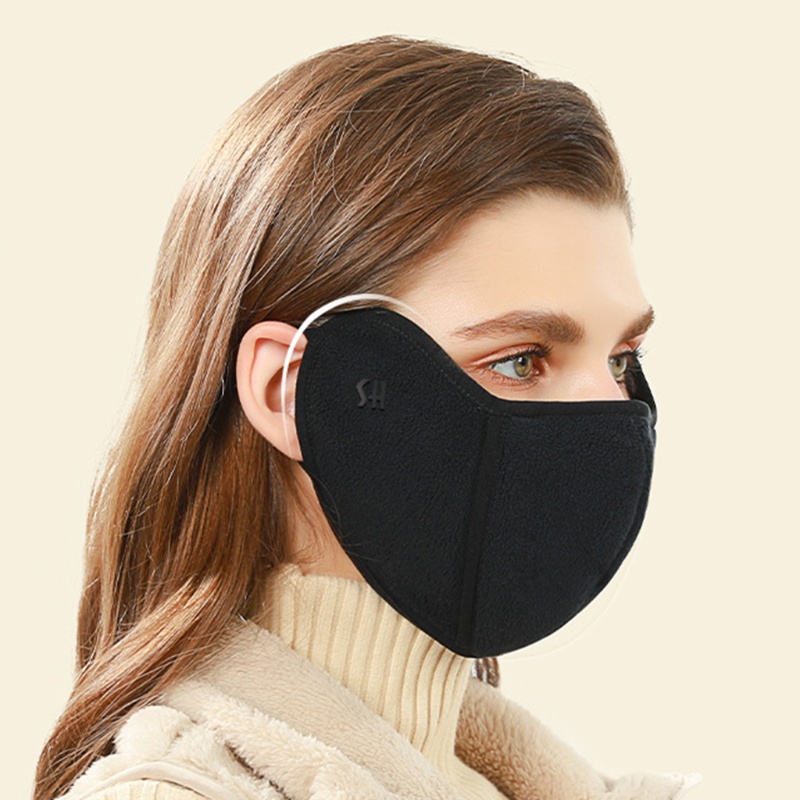 Khẩu Trang Chống Nắng Chống Bụi Tự Nhiên Giữ Ấm Mùa Đông Có Thể Tá