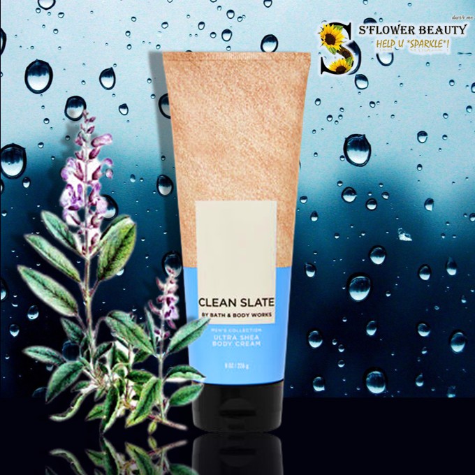 ♛ For Men | 🌿 Clean Slate | Bộ Sản Phẩm Gel Tắm 3-in-1 - Dưỡng Thể - Xịt Thơm Nước Hoa Khử Mùi Cho Nam Bath & Body Works