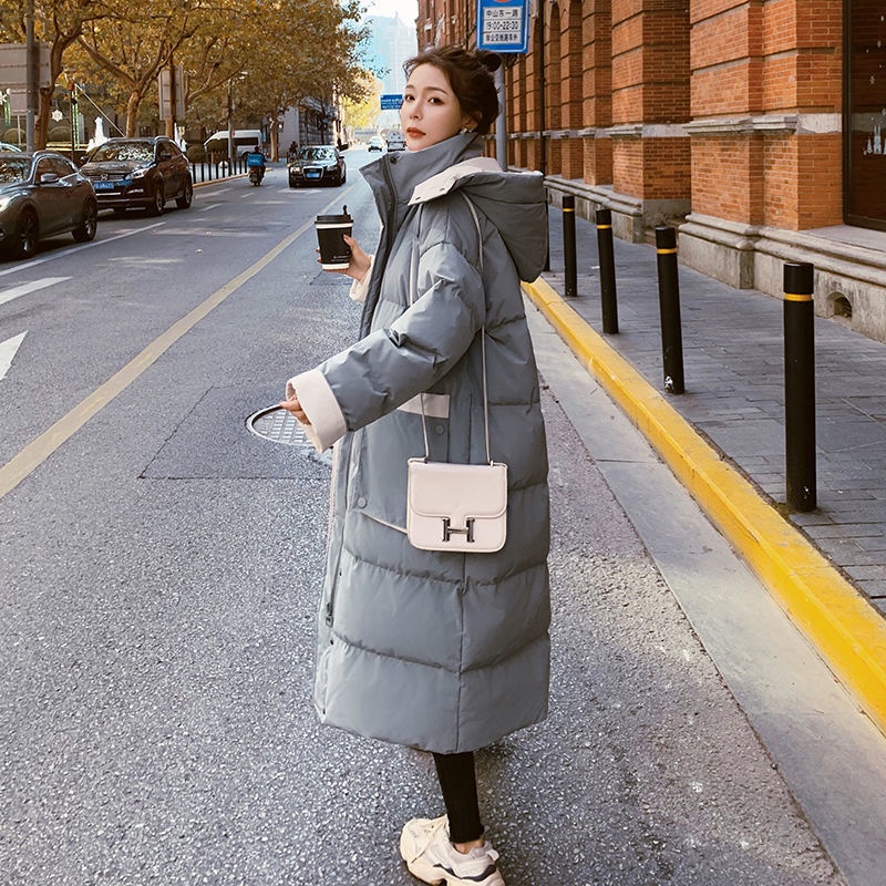 Áo khoác đệm cotton dáng rộng thời trang mùa đông Hàn Quốc 2020 mới cho nữ
