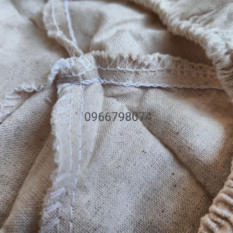 Vải lót rổ ủ bánh mì 100% cotton tự nhiên