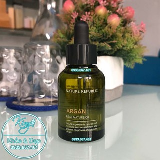 Tinh Chất Nature Republic Argan Real Nature Oil