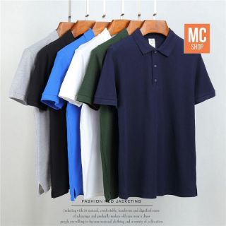 Combo 2 áo phông nam có cổ chỉ còn size s