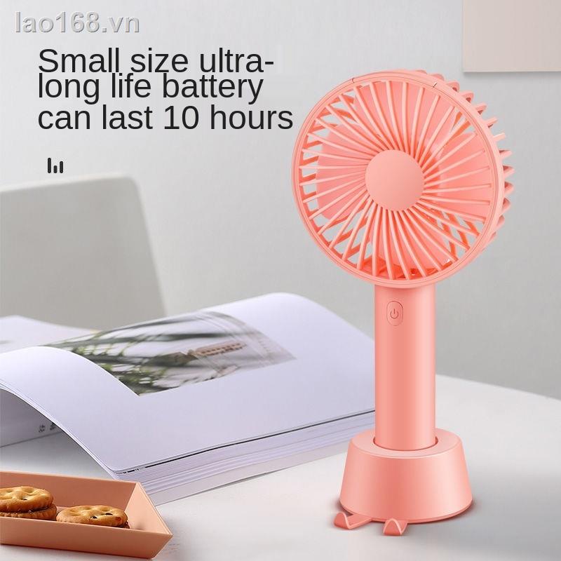 recommended by the store manager▥Mini net celebrity USB ultra-quiet small fan can be charged and portable Long-lasting battery life of the student dormitory fan