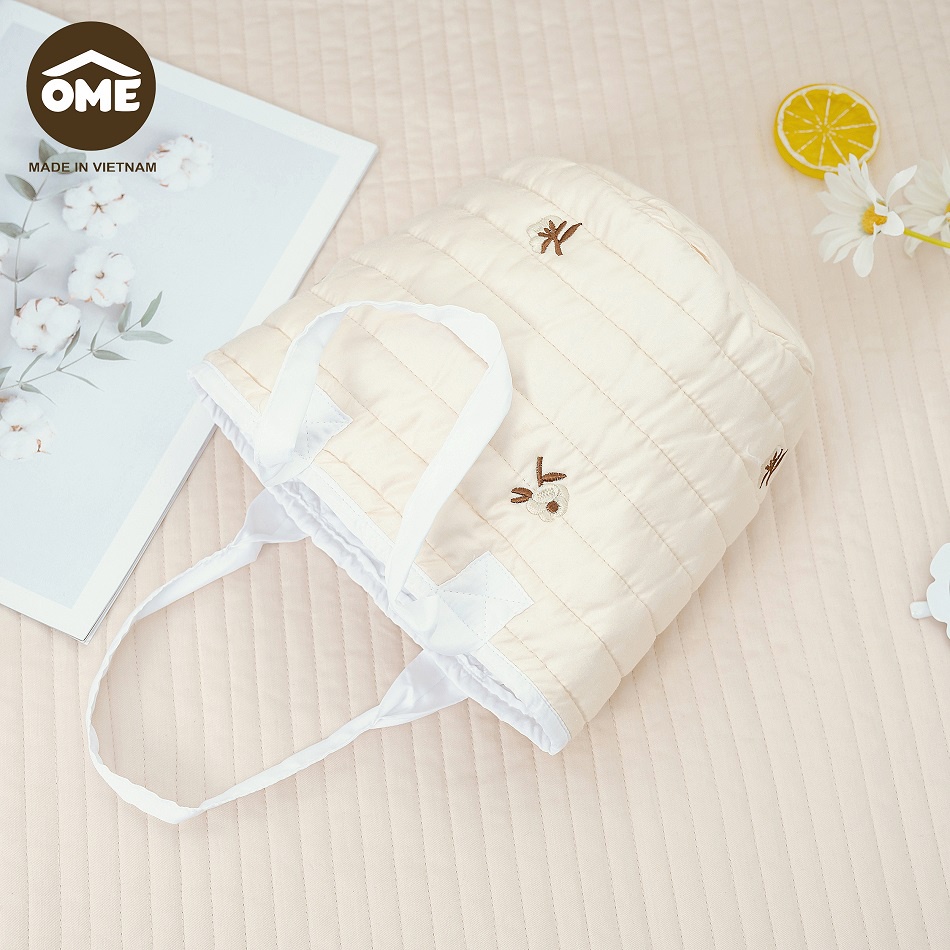 Túi đựng đồ đa năng cho bé, túi bỉm sữa khi đi ra ngoài - Túi treo xe đẩy phong cách Hàn Quốc