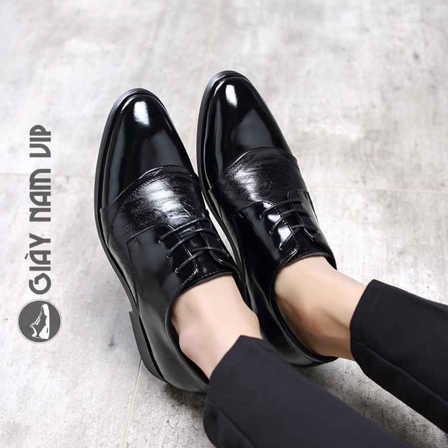 Giày Tăng Chiều Cao Nam - FREESHIP - Giày Da Nam Cao Cấp Sang Trọng GD66