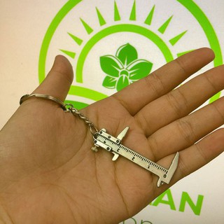 Thước kẹp mini móc khóa