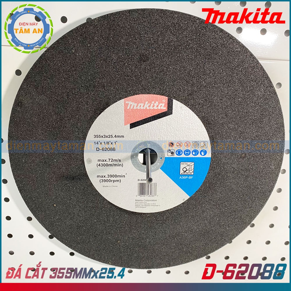 Bộ 5 viên đá cắt 14 Inch 355mmx25.4 Makita D-62088 |Chính hãng