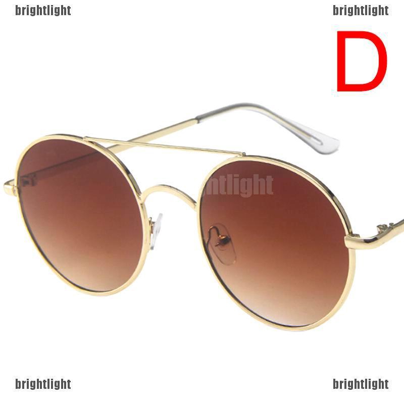 [Bright] Women Oval Sunglasses Frame Vintage Glasses Trendy Fashion Retro Shades New [LT]