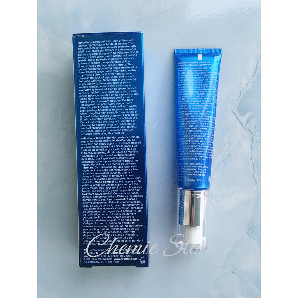 Phiên bản mới - Serum chống lão hoá Neostrata Retinol + NAG Complex 30ml