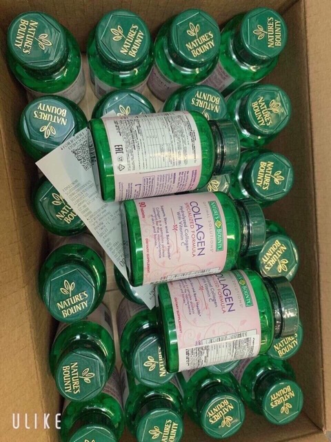 Viên uống Colagen Vitamin C của Nga