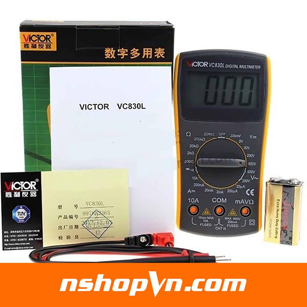 Đồng hồ điện tử VICTOR VC830L