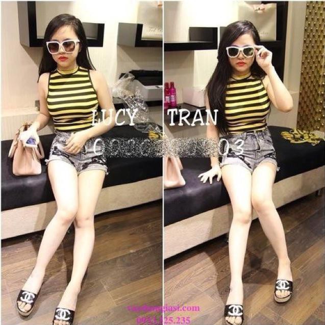 Áo ba lỗ sọc lấy bất kì khộng lựa màu