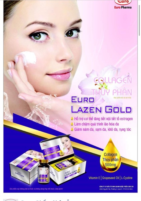✅viên uống EURO LAZEN GOLD đẹp da