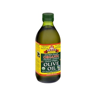 Dầu Oliu Hữu Cơ Ép Lạnh Bragg 473ml
