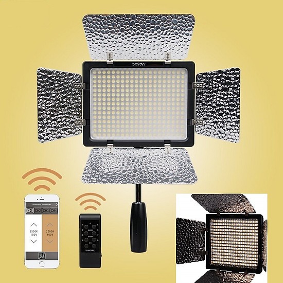 ĐÈN LED QUAY PHIM CHUYÊN NGHIỆP YONGNUO YN300-III Tăng thêm độ sáng cho hình ảnh quay phim