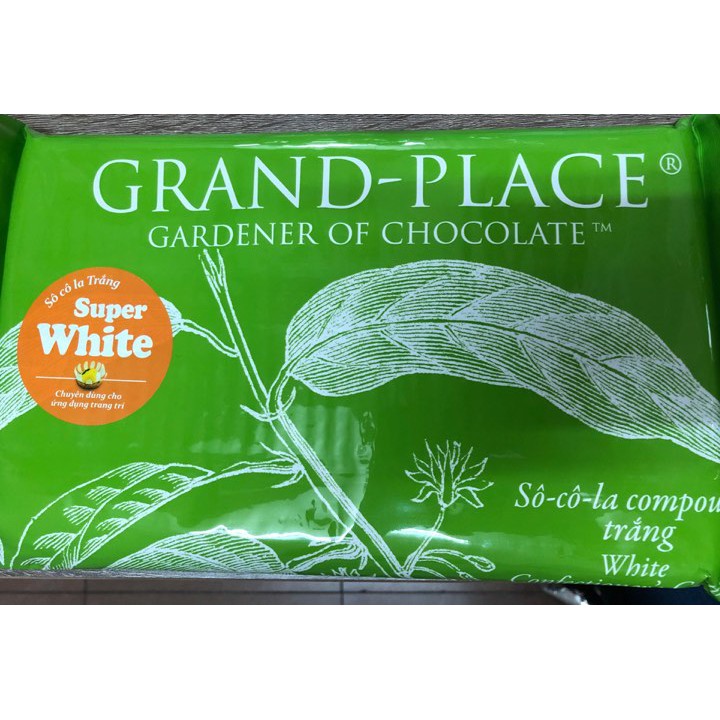Socola trắng Puratos Grand-Place 100g