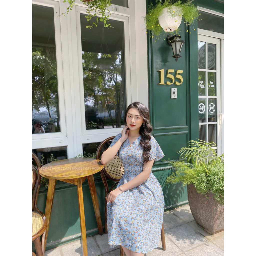 [Mã FAMALLT5 giảm 15% đơn 150k] Váy Xoè Hoa Lá Zym's House - V1162 | BigBuy360 - bigbuy360.vn