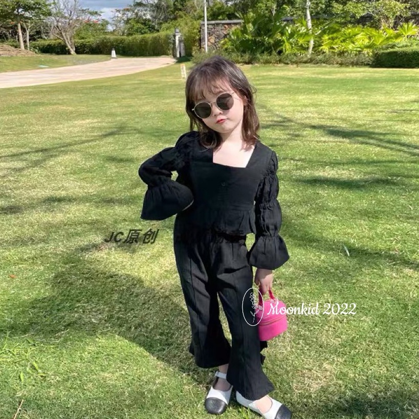 Bộ đồ bé gái cánh tiên ống chun từ 8-20kg