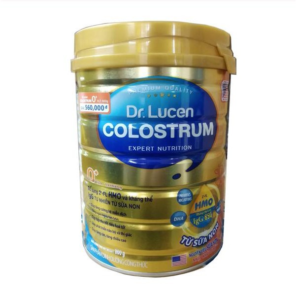 Sữa Dr.lucen colostrum 0+ ( 0-12T) lon 800g và 400g [ date mới nhất ]