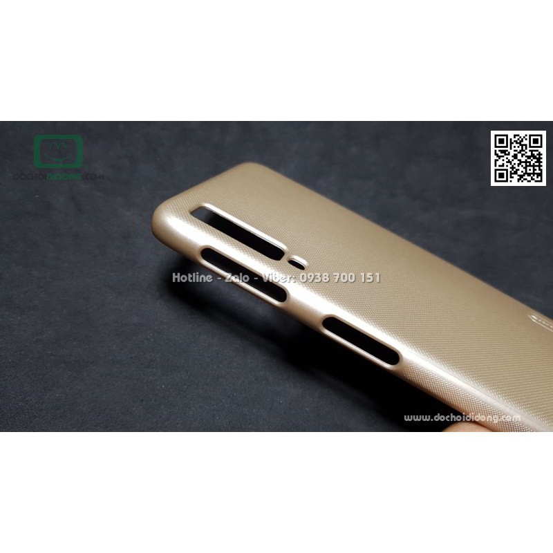 Ốp lưng Samsung A7 2018 Nillkin vân sần