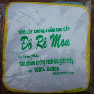 Túi 10 tấm lót chống thấm đô rê mon cho bé / có thể giặt máy