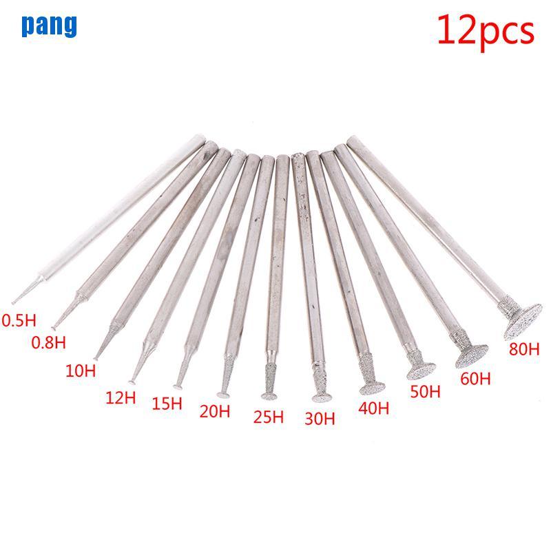 VN (Hàng Mới Về) Set 12 Đầu Mài Kim Cương 2.3mm Chất Lượng Cao