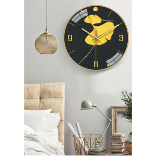 Đồng hồ treo tường phòng khách phong cách Bắc Âu