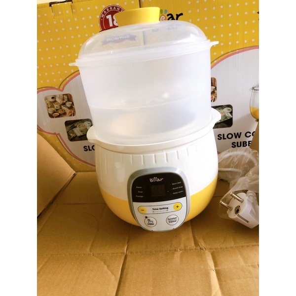 NỒI NẤU CHÁO CHẬM BEAR 0’8l