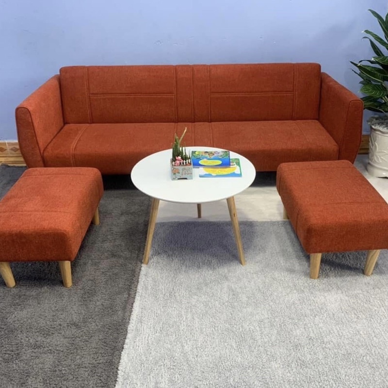 sofa bed giường nằm dạng băng Trường Mai Sài Gòn phong cách bắc âu hiện đại cao cấp