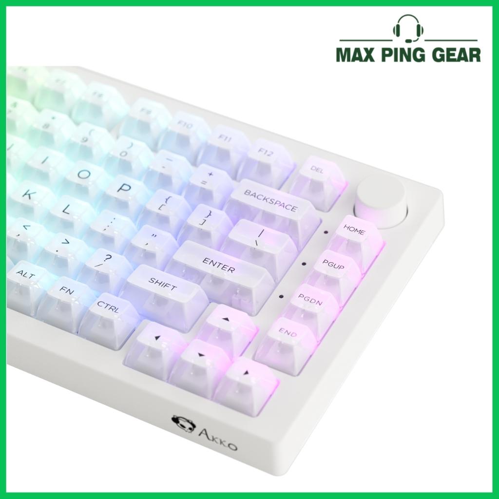 Bộ nút bàn phím cơ trong suốt AKKO Keycap