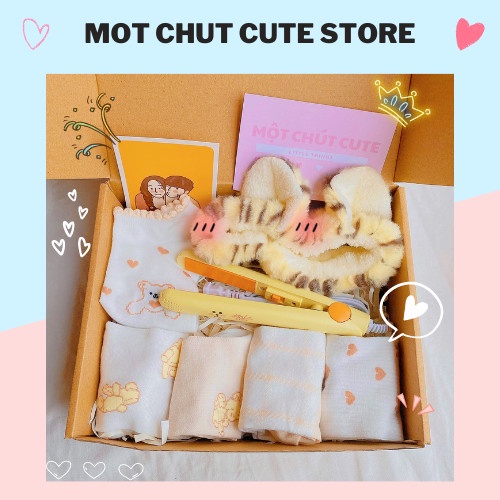Set quà Do Hair Yellow dành tặng người yêu, bạn thân ngày sinh nhật, noel,valentine_ Một chút cute store