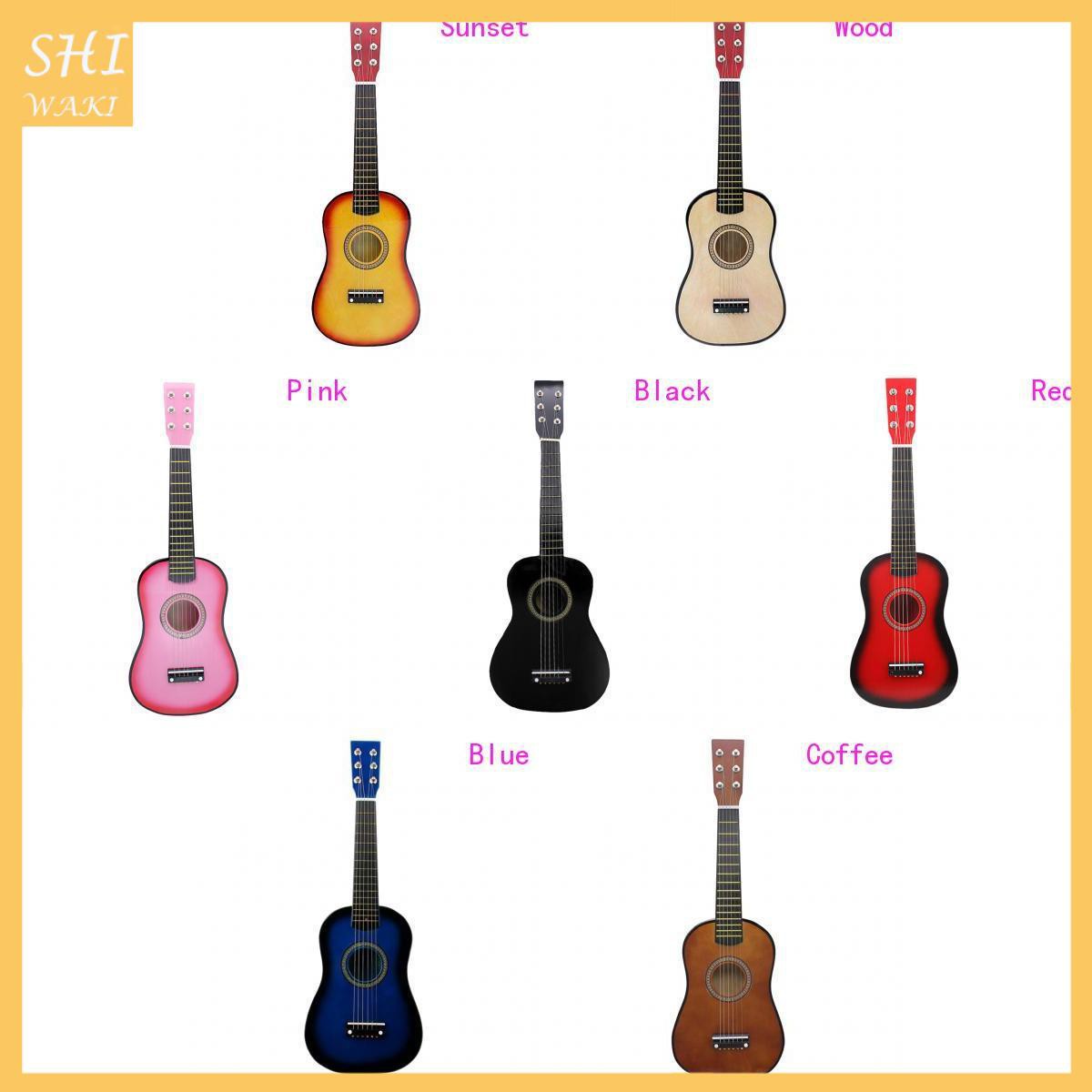 Đàn Guitar Gỗ Mini 6 Dây Kích Thước 21inch