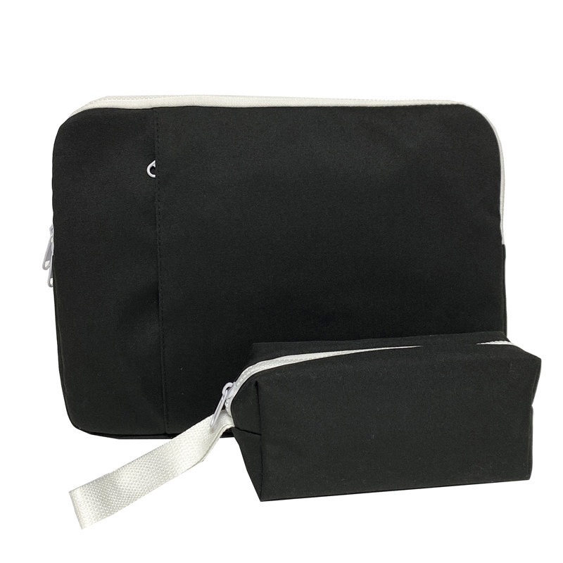 Túi Đựng Laptop 11/10/13 inch Chống Sốc Thêu Họa Tiết Hoạt Hình Phong Cách Hàn Quốc