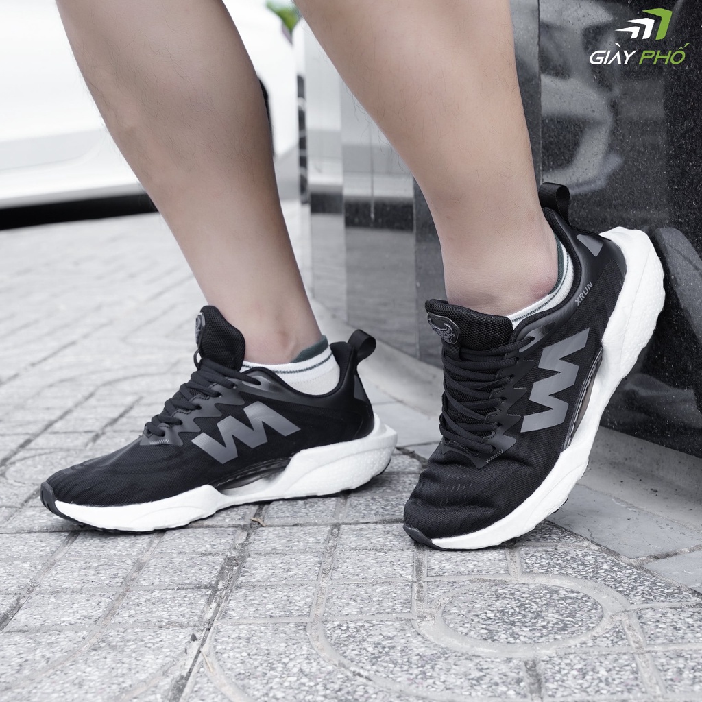 Giày thể thao Xrun Fly, đế công nghệ hạt boost siêu êm, nhẹ, đàn hồi , vải dệt cao cấp thoáng khí,bảo hành 12 tháng