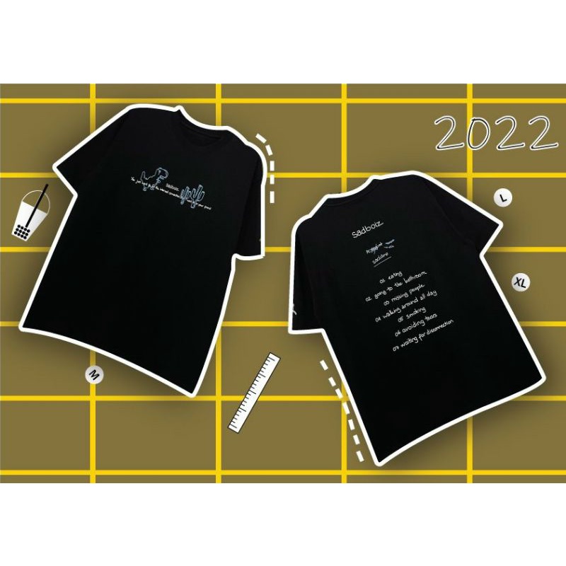 XPstore Áo thun tay lỡ thun cotton Nam Nữ SADBOIZ form đẹp (Ảnh thật)