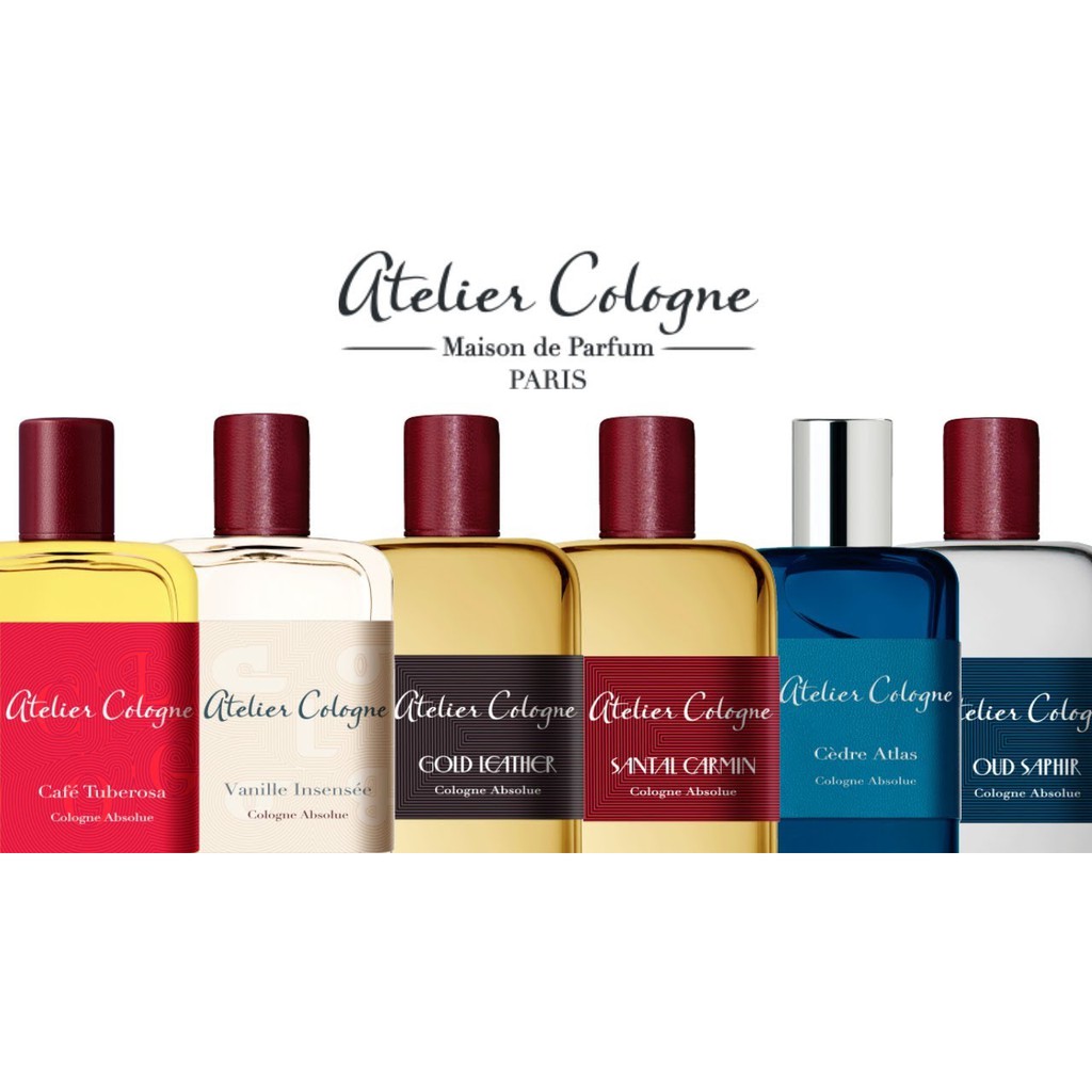 (Tách Set) Nước Hoa Mini 4ml Atelier Cologne Perfume Wardrobe Unisex | Thế Giới Skin Care