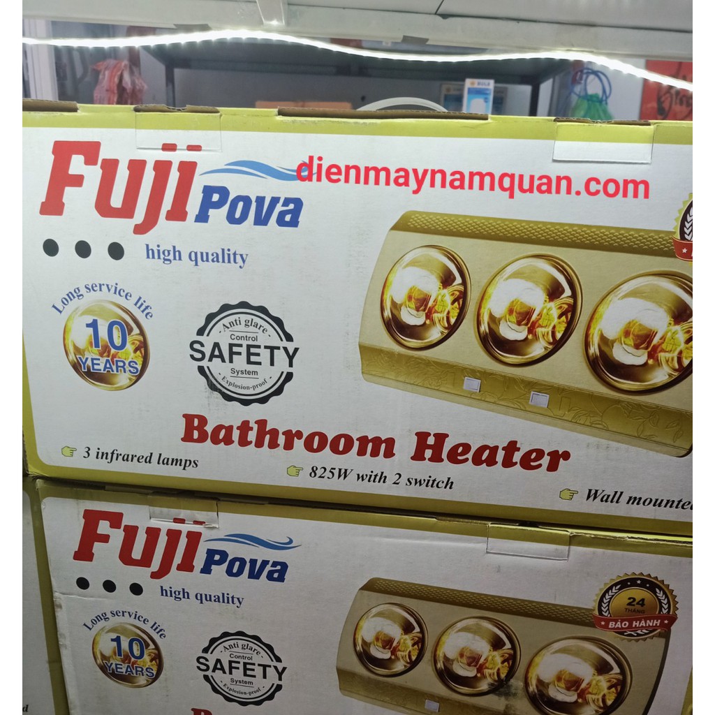 Đèn sưởi nhà tắm Fuji Pova