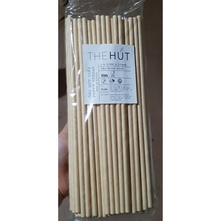 100 Ống hút giấy Ø 6 x 260 cm