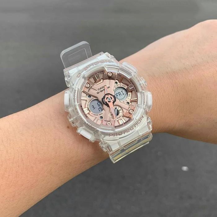 Đồng hồ Nữ Dây Nhựa Casio G-Shock GMA-S120SR-7A chính hãng bảo hành 5 năm Pin trọn đời